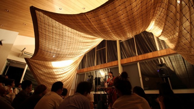 中之条ビエンナーレ建築館オープニング記念ライブ